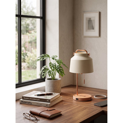 Naima USB Table Lamp (Wireless Charging Version)