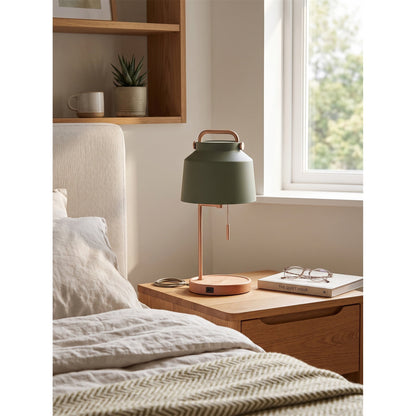 Naima USB Table Lamp (Wireless Charging Version)