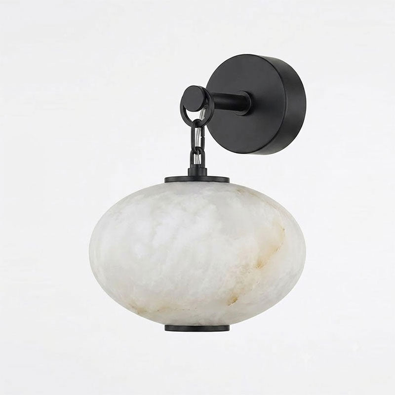 Marune Alabaster Wall Sconce