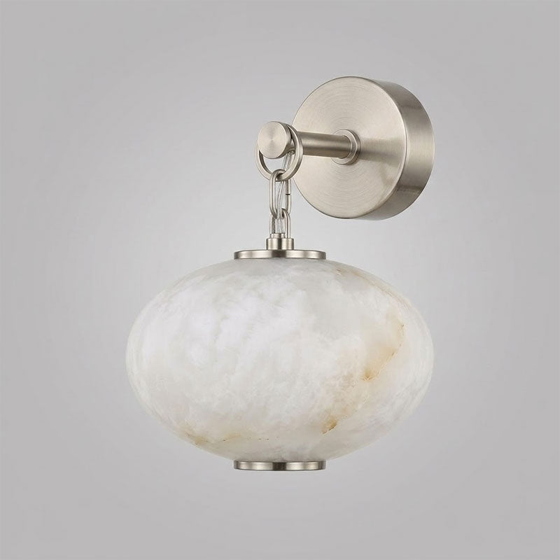Marune Alabaster Wall Sconce