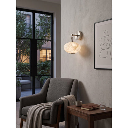 Marune Alabaster Wall Sconce
