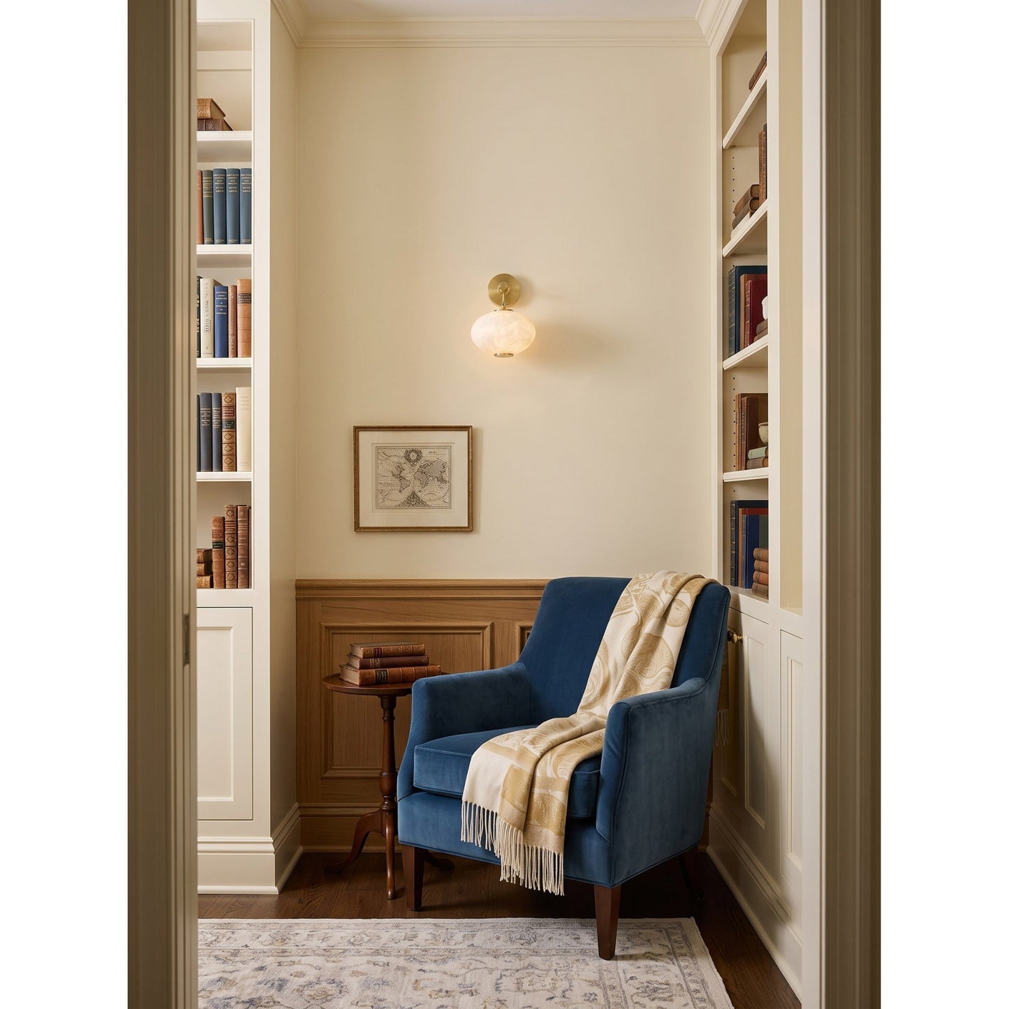 Marune Alabaster Wall Sconce