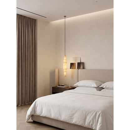 Lirien Tiered Alabaster Pendant Lamp