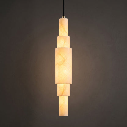 Lirien Tiered Alabaster Pendant Lamp