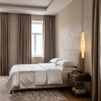 Lirien Tiered Alabaster Pendant Lamp