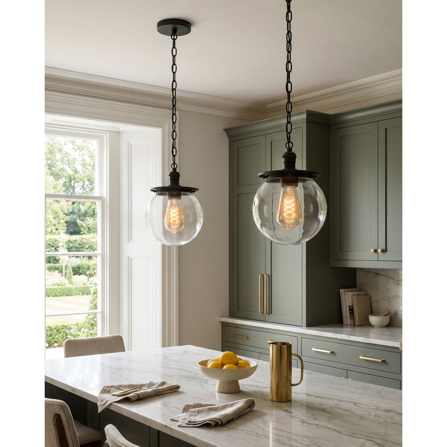 Nolan Globe Pendant Lamp
