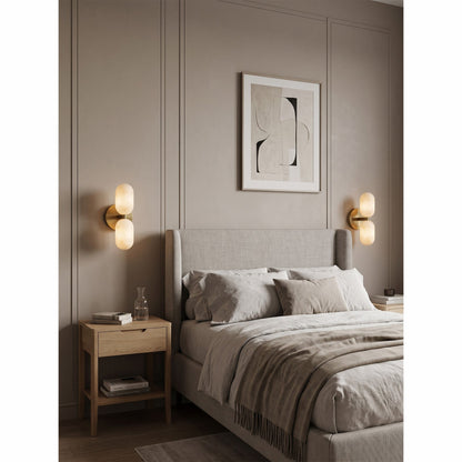 Quinai Alabaster Wall Sconce