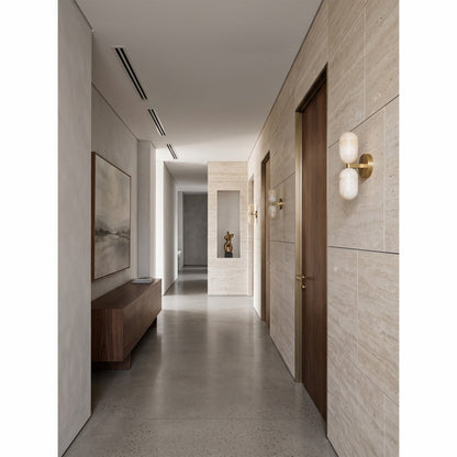 Quinai Alabaster Wall Sconce