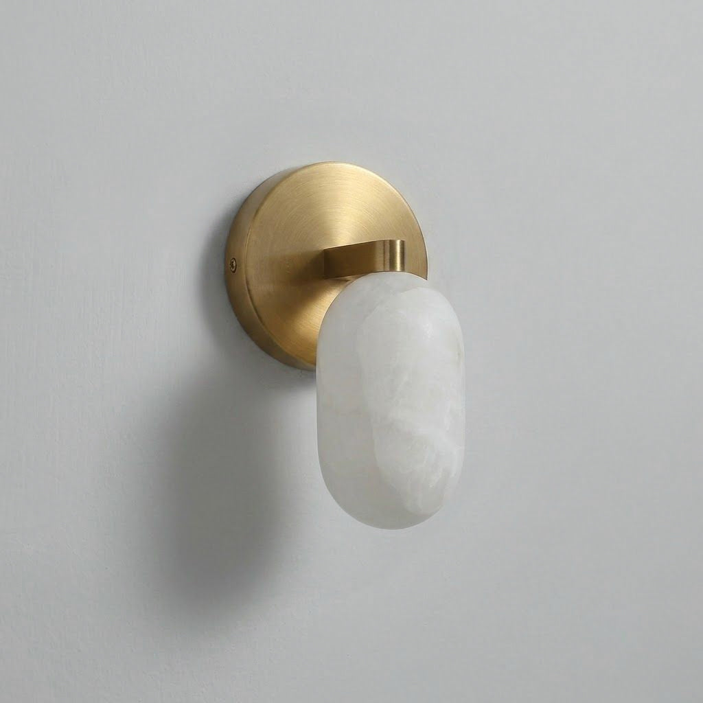 Quinai Alabaster Wall Sconce