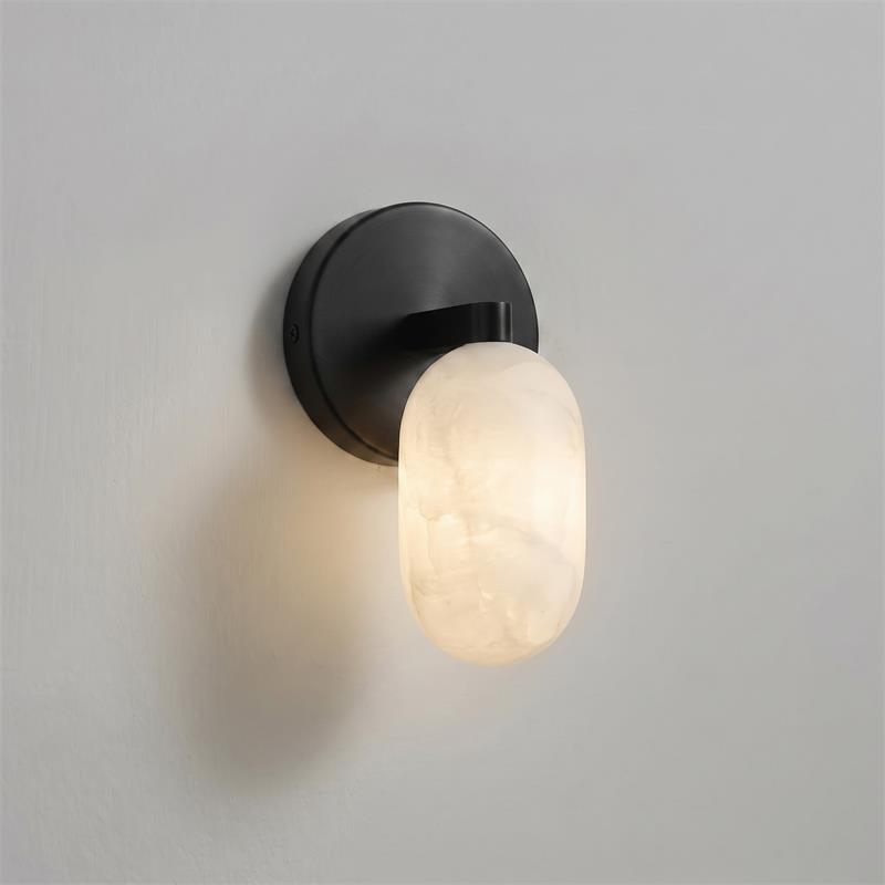 Quinai Alabaster Wall Sconce