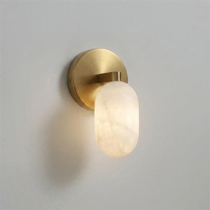 Quinai Alabaster Wall Sconce