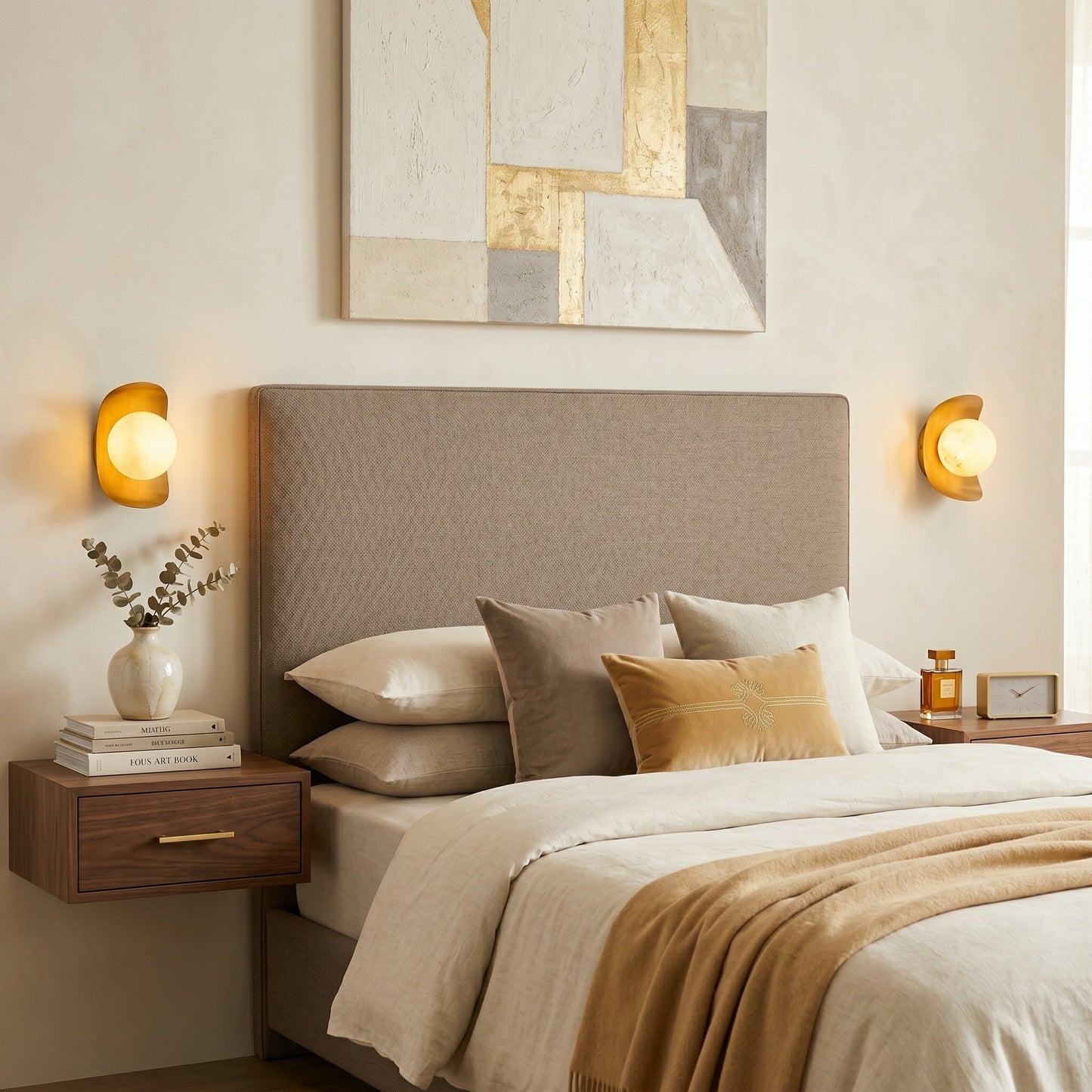 Nouvel Alabaster Wall Sconce