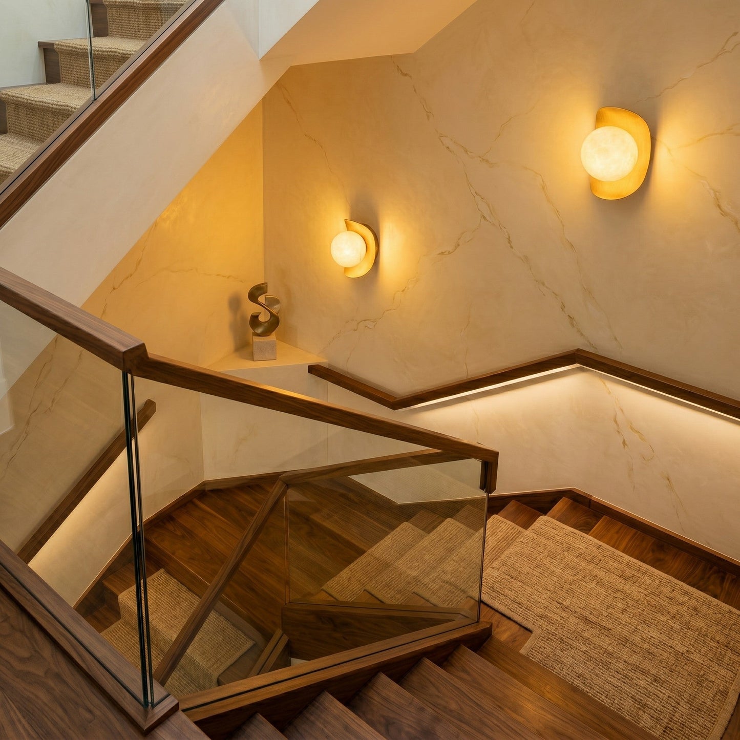 Nouvel Alabaster Wall Sconce