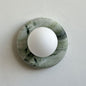 Norara Marble Travertine Wall Sconce
