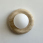 Norara Marble Travertine Wall Sconce