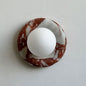 Norara Marble Travertine Wall Sconce