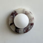 Norara Marble Travertine Wall Sconce