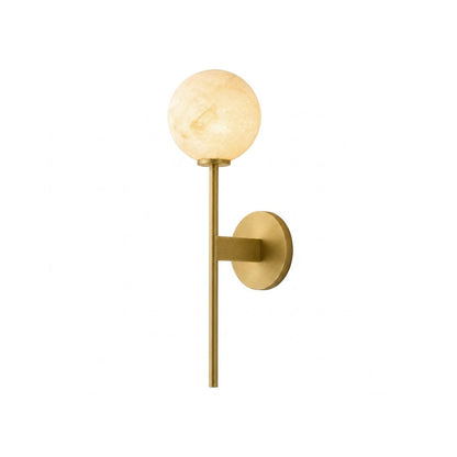 Dovika Alabaster Globe Wall Sconce