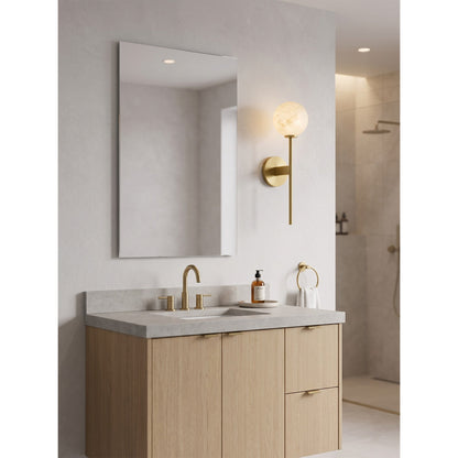Dovika Alabaster Globe Wall Sconce