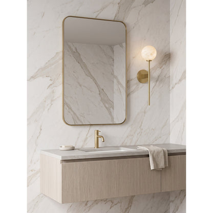 Dovika Alabaster Globe Wall Sconce