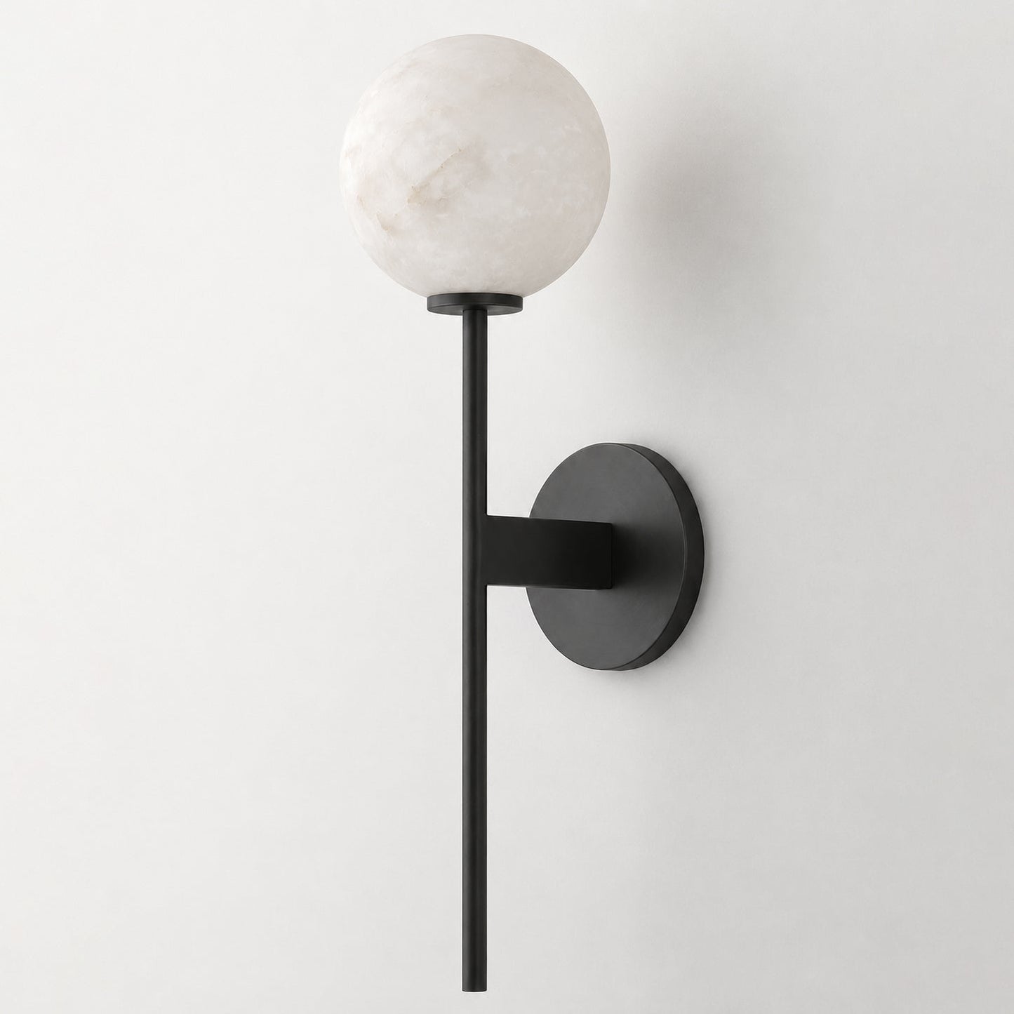 Dovika Alabaster Globe Wall Sconce