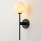 Dovika Alabaster Globe Wall Sconce