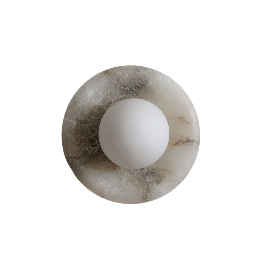 Solene Spanish Alabaster Wall Sconce