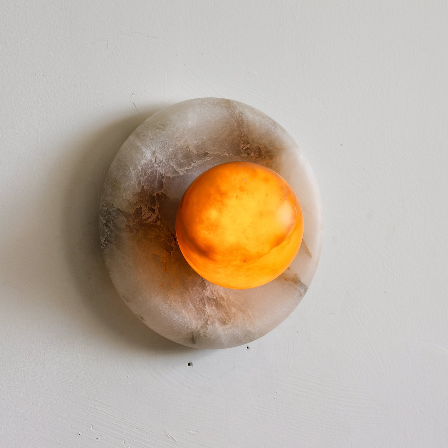 Solene Spanish Alabaster Wall Sconce