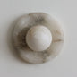 Solene Spanish Alabaster Wall Sconce