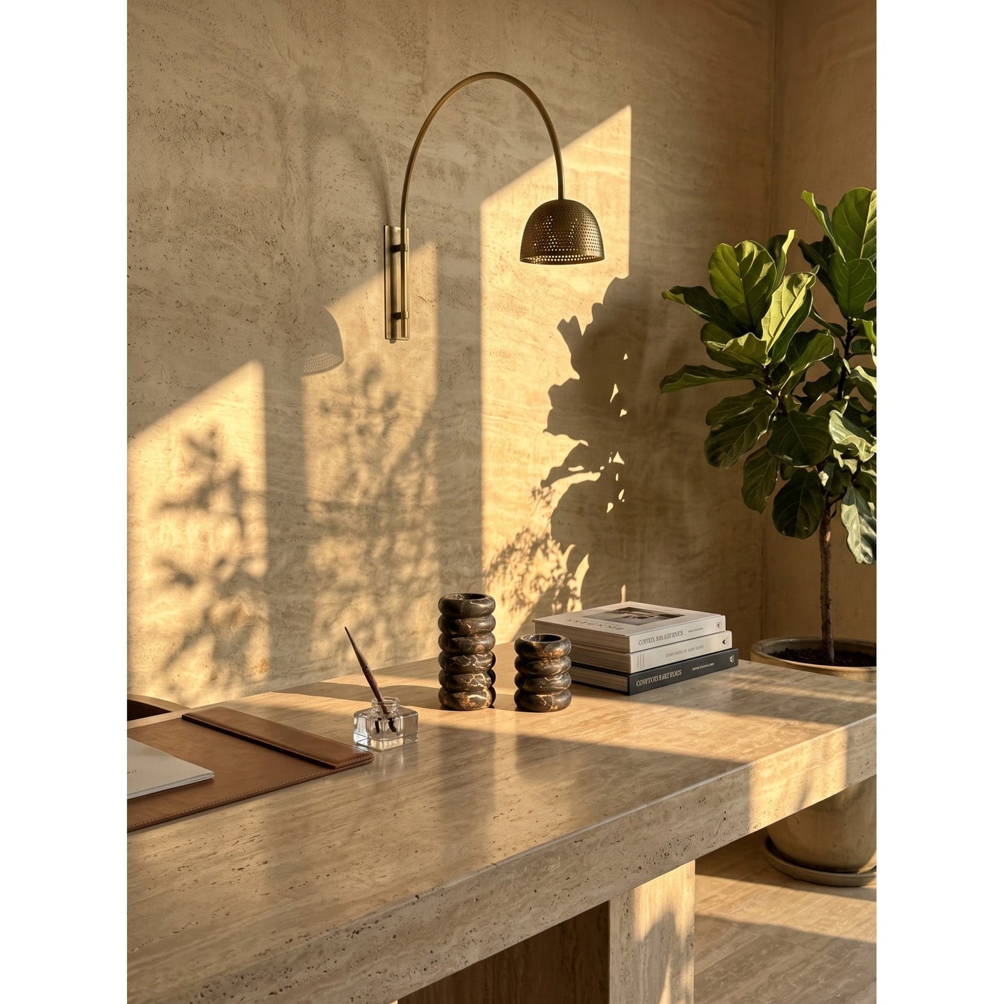 Melien Black Vase