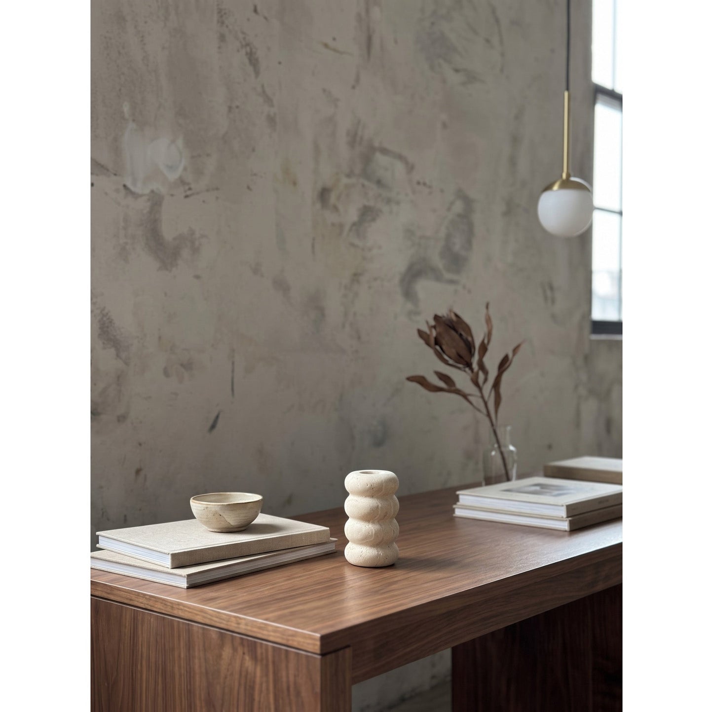 Melien Black Vase
