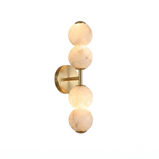 Mirora Alabaster Wall Sconce