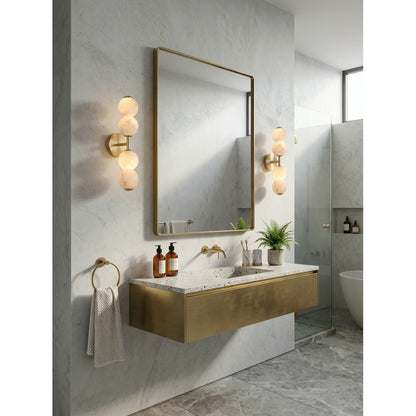 Mirora Alabaster Wall Sconce