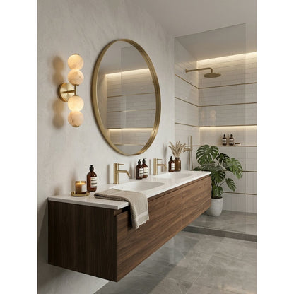 Mirora Alabaster Wall Sconce
