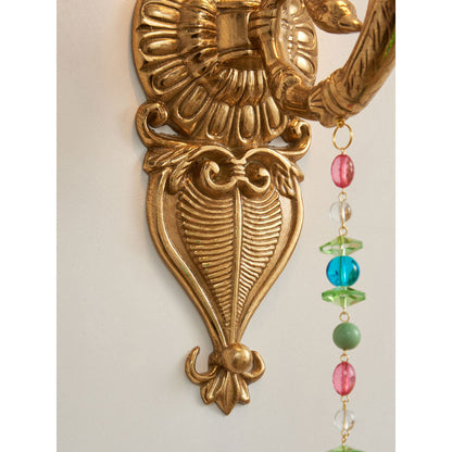 Perky Peacock Wall Sconce