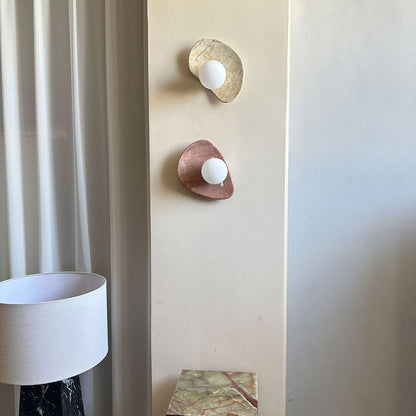 Pelune Marble Wall Sconce