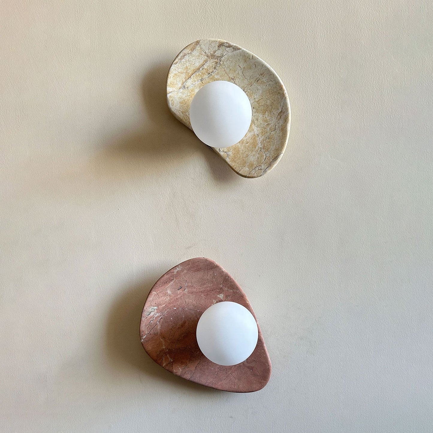 Pelune Marble Wall Sconce