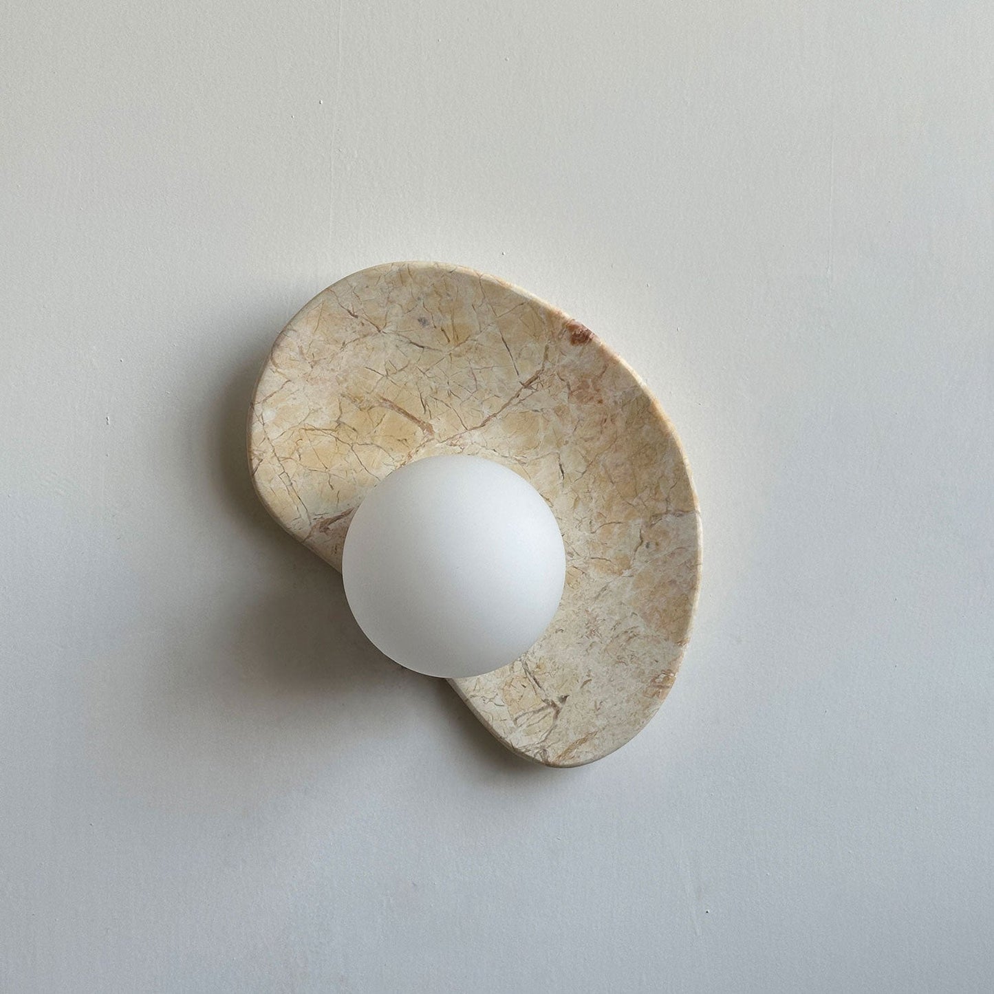 Pelune Marble Wall Sconce