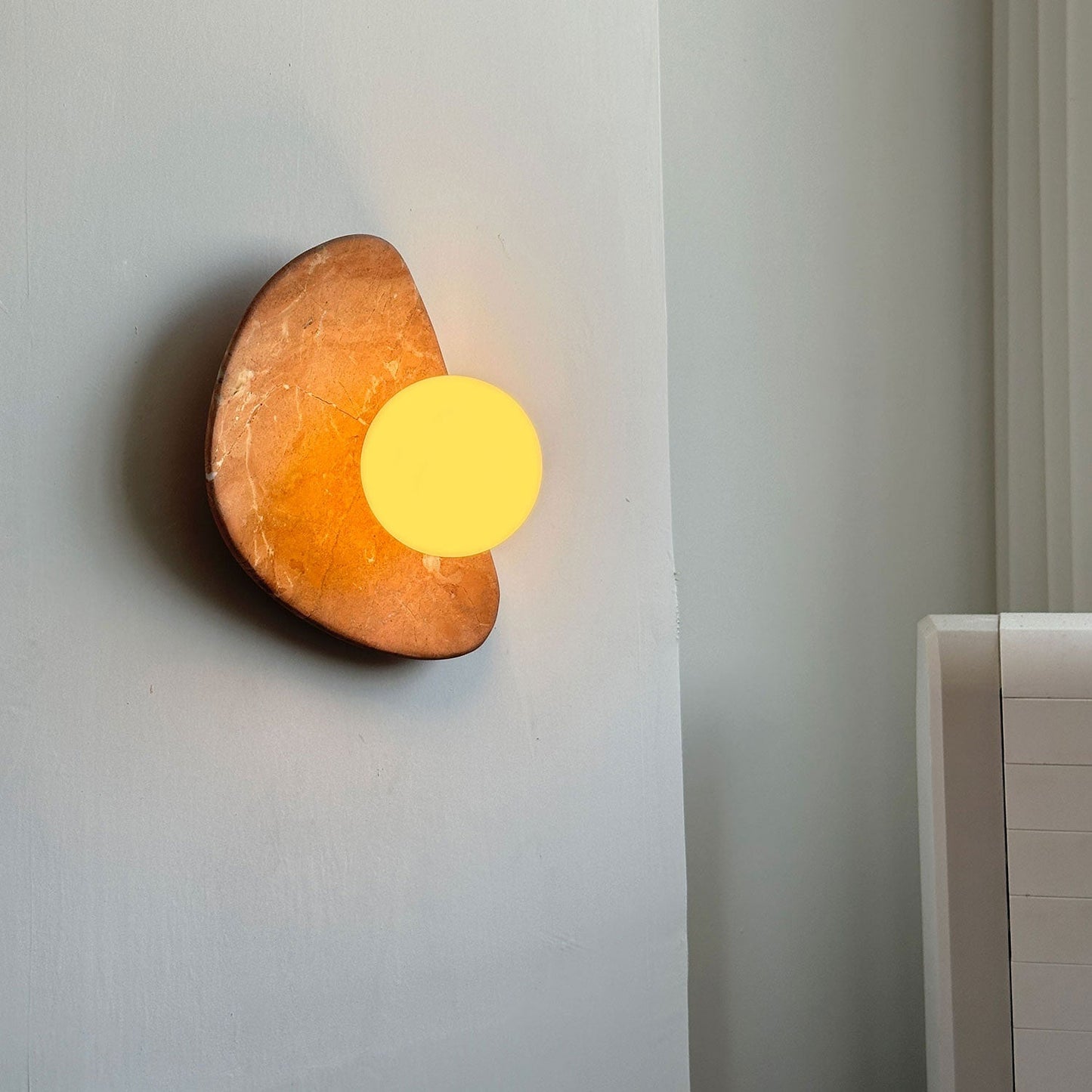 Pelune Marble Wall Sconce
