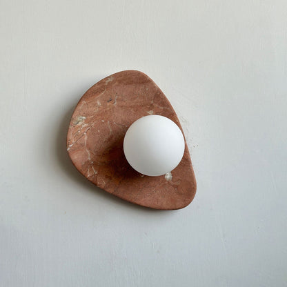 Pelune Marble Wall Sconce