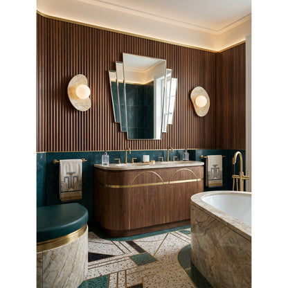 Pelune Marble Wall Sconce