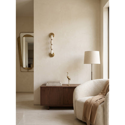 Pillar Diamond Alabaster Wall Sconce