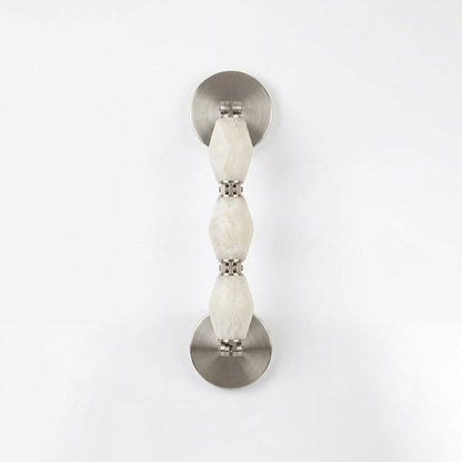 Pillar Diamond Alabaster Wall Sconce