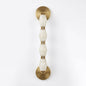 Pillar Diamond Alabaster Wall Sconce