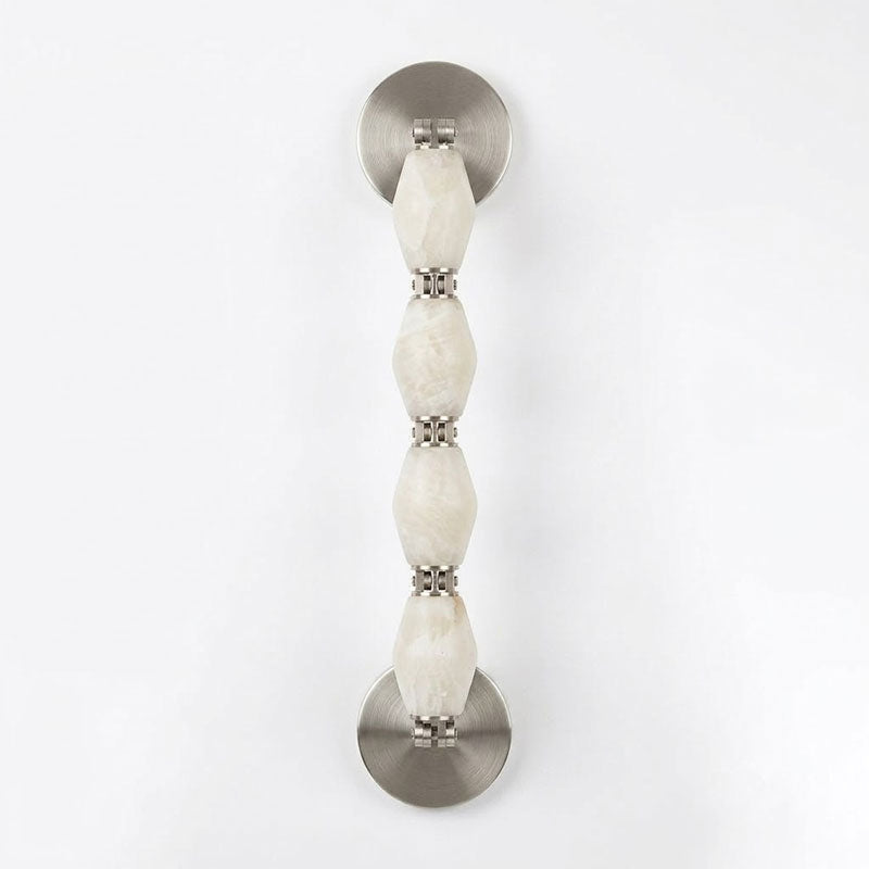 Pillar Diamond Alabaster Wall Sconce