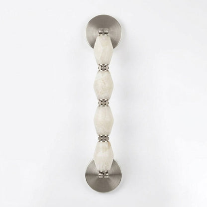 Pillar Diamond Alabaster Wall Sconce