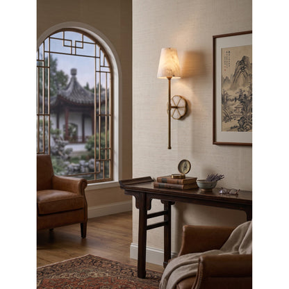 Ingrid Alabaster Wall Sconce