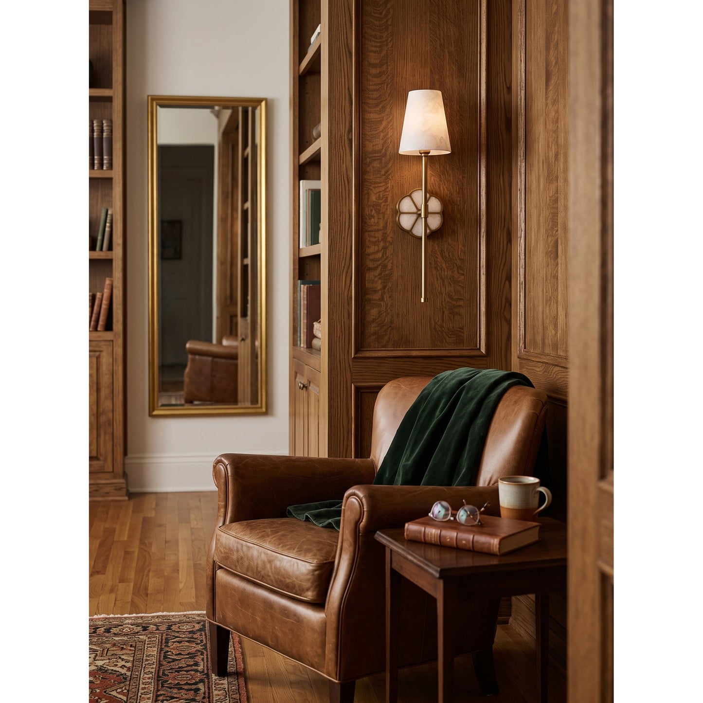 Ingrid Alabaster Wall Sconce