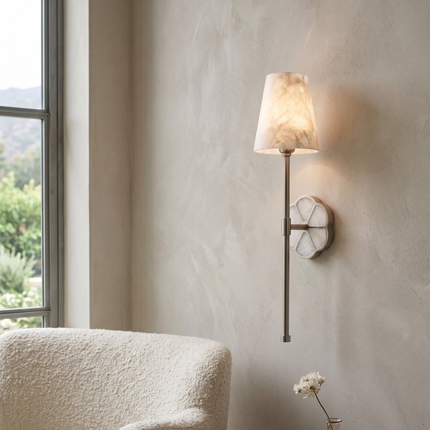 Ingrid Alabaster Wall Sconce