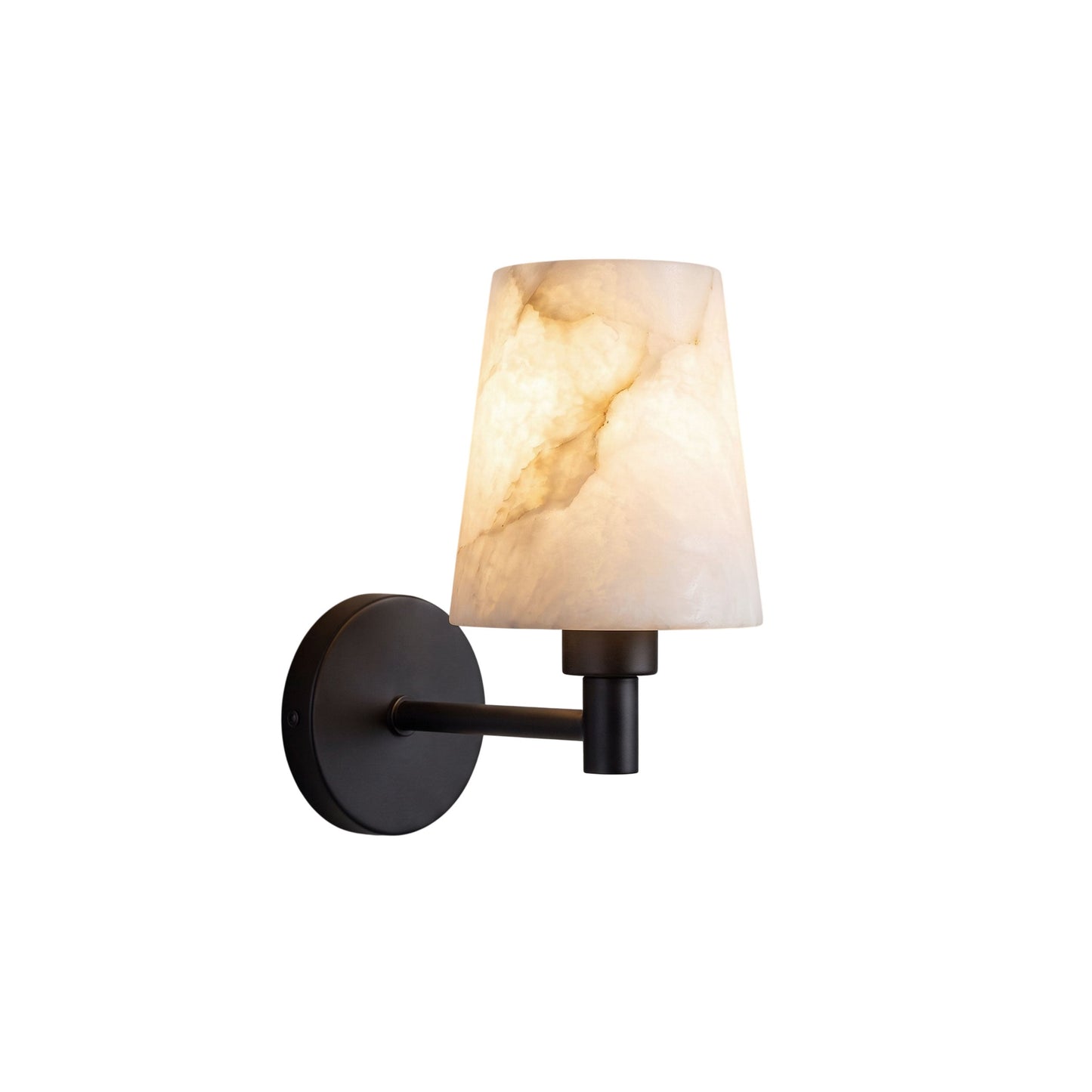 Vionon Alabaster Short Wall Sconce